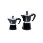 Espressor moka Color Bialetti Negru 6 cesti