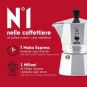 Set Espressor Bialetti  Moka Express 6 cesti + cafea macinata aroma alune 200gr