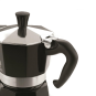 Espressor moka Colour Bialetti Negru Lucios 3 cesti