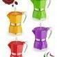 ESPRESSOR COLORANDA 3 CESTI ROSU