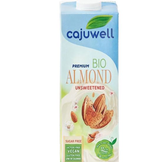 Lapte de Migdale Bio neindulcit 1L Cajuwell