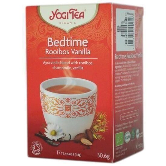 Ceai BIO de seara cu Rooibos si Vanilie Yogi Tea