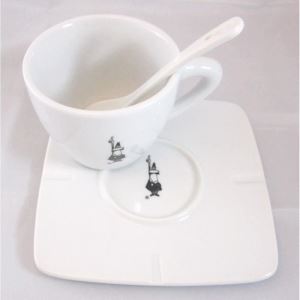 Set Ceasca Espresso cu lingurita