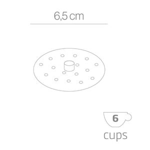 Separator palnie Forever pentru Moka Electric 3-6  cesti