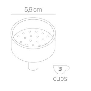 Palnie Forever pentru moka 3 cesti