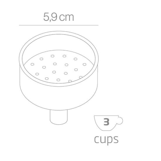 Palnie Forever pentru moka 3 cesti