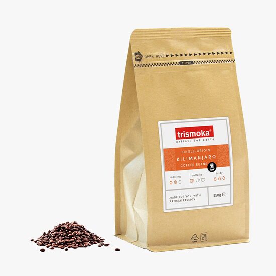 Cafea TRISMOKA  Kilimanjaro single origin, boabe, 250 g