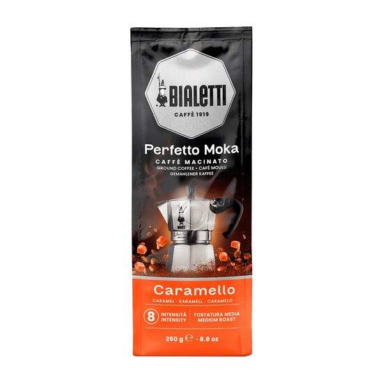 Cafea macinata Bialetti Perfetto Caramello Moka 250g