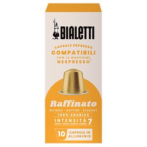 Capsule Bialetti Raffinato compatibile Nespresso, cutie cu 10 capsule