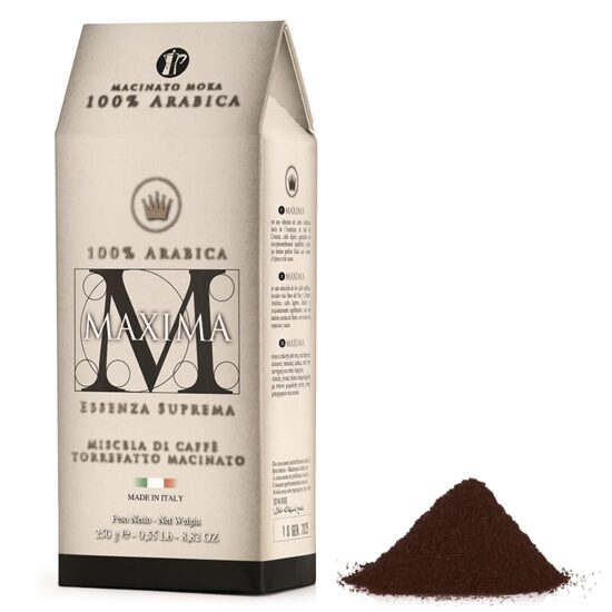 Cafea macinata premiata Morandini Caffe Maxima,250g,100% Arabica