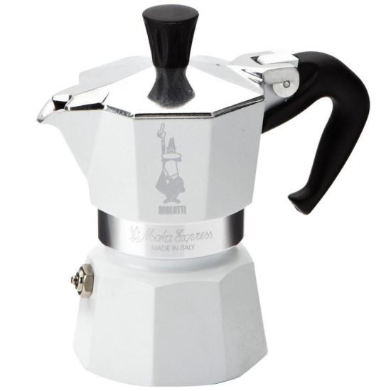 Espressor moka Colour Bialetti Alb 3 cesti