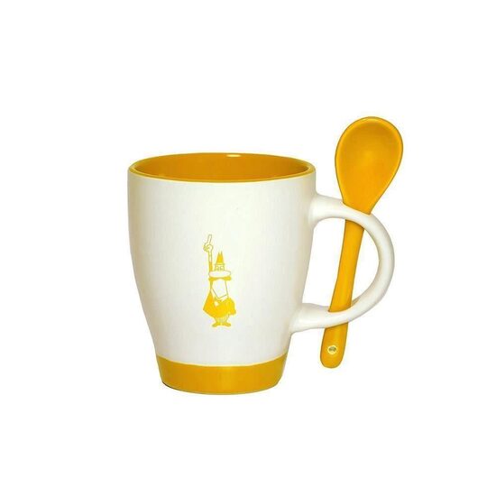 Cana Bialetti cu lingurita Galben