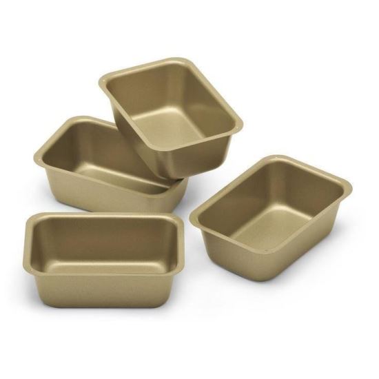 Set 4 tavi copt Bialetti Dolce Chef minichec 10 cm