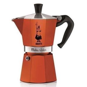 Espressor Bialetti MOKA COLOR ORANGE 6 cesti