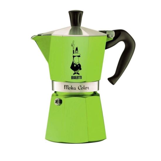 Espressor Bialetti MOKA COLOR VERDE 6 cesti