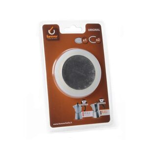 Forever Blister filtru+garnituri silicon Moka aluminiu 9 cesti