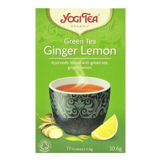 Ceai Bio verde cu ghimbir si lamaie Yogi Tea