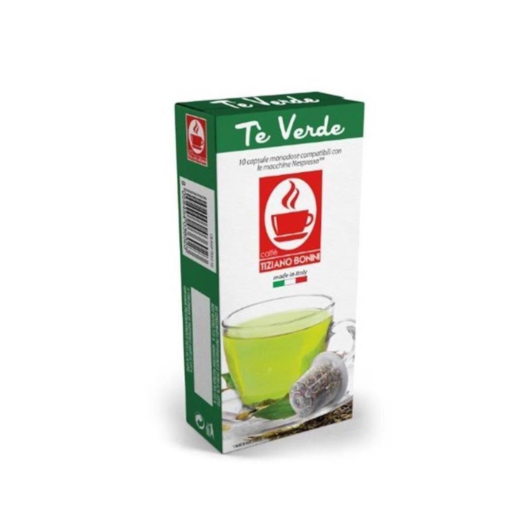 capsule ceai verde, compatibile Nespresso, de la Tiziano Bonini ...
