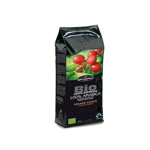Cafea Universal Caffe Organic FairTrade 100% Arabica boabe, 500 gr.