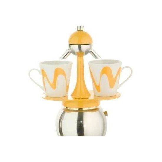 Set Espressor Moka model "America" YELLOW